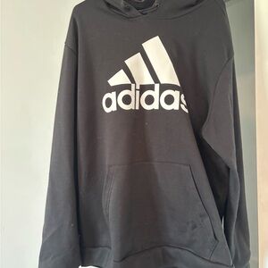 Adidas Black Sweater with Iconic Logo